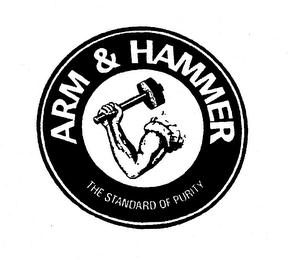 ARM & HAMMER THE STANDARD OF PURITY logo