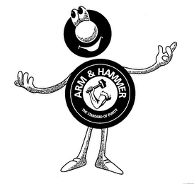 ARM & HAMMER THE STANDARD OF PURITY logo