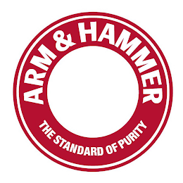 ARM & HAMMER THE STANDARD OF PURITY logo