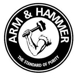 ARM & HAMMER THE STANDARD OF PURITY logo