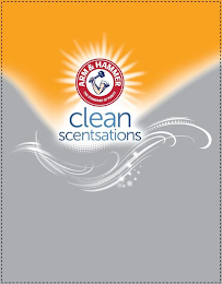 ARM & HAMMER THE STANDARD OF PURITY CLEAN SCENTSATIONS logo