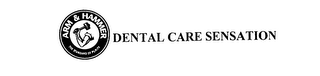 ARM & HAMMER THE STANDARD OF PURITY DENTAL CARE SENSATION logo