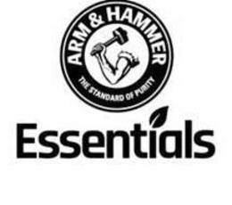 ARM & HAMMER THE STANDARD OF PURITY ESSENTIALS logo