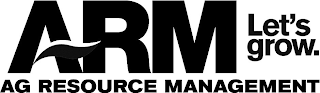ARM LET'S GROW. AG RESOURCE MANAGEMENT logo