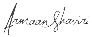 ARMAAN SHAVIRI logo