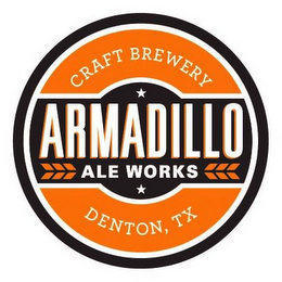 ARMADILLO ALE WORKS CRAFT BREWERY DENTON, TX logo