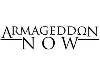 ARMAGEDDON NOW logo