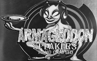 ARMAGEDDON SPEAKERS HAND CRAFTED logo