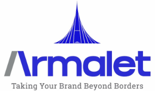 ARMALET TAKING YOUR BRAND BEYOND BORDERS logo