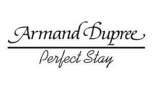 ARMAND DUPREE PERFECT STAY logo