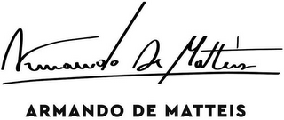 ARMANDO DE MATTEIS logo