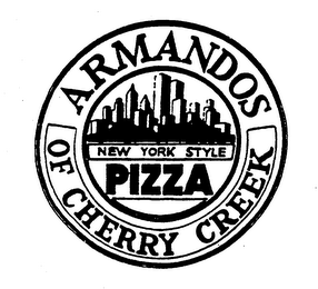 ARMANDOS OF CHERRY CREEK NEW YORK STYLE PIZZA logo