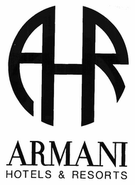 ARMANI HOTELS & RESORTS logo