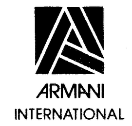 ARMANI INTERNATIONAL logo