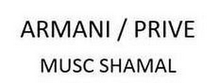 ARMANI / PRIVE MUSC SHAMAL logo
