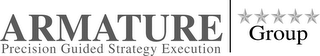ARMATURE PRECISION GUIDED STRATEGY EXECUTION GROUP logo