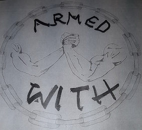 ARMED WITH logo