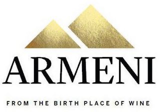 ARMENI FROM THE BIRTH PLACE OF WINE logo