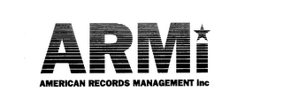 ARMI AMERICAN RECORDS MANAGEMENT INC logo