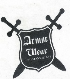 ARMOR WEAR EPHESIANS 6:10-17 logo