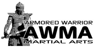 ARMORED WARRIOR AWMA MARTIAL ARTS logo