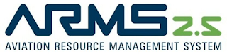 ARMS 2.5 AVIATION RESOURCE MANAGEMENT SYSTEM logo
