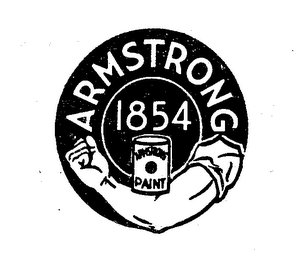 ARMSTRONG 1854 ARMSTRONG PAINT logo