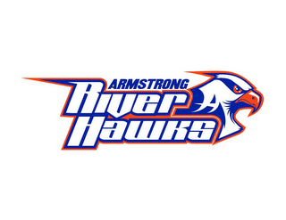 ARMSTRONG RIVER HAWKS logo