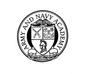 ARMY AND NAVY ACADEMY PRO DEO ET PRO PATRIA logo