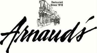 ARNAUD'S RESTAURANT SINCE 1918 logo