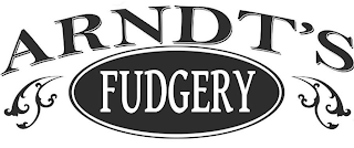 ARNDT'S FUDGERY logo