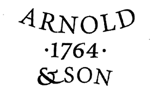 ARNOLD 1764 & SON logo
