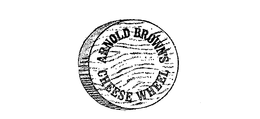 ARNOLD BROWN'S CHEESE WHEEL logo
