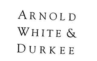ARNOLD WHITE & DURKEE logo