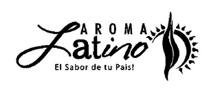 AROMA LATINO EL SABOR DE TU PAIS! logo