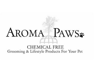 AROMA PAWS CHEMICAL FREE GROOMING & LIFESTYLE PRODUCTS FOR YOUR PET logo