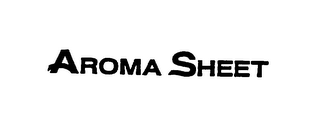 AROMA SHEET logo