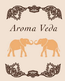 AROMA VEDA logo