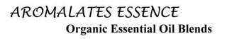 AROMALATES ESSENCE ORGANIC ESSENTIAL OIL BLENDS logo