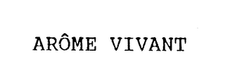 AROME VIVANT logo