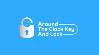 AROUND THE CLOCK KEY AND LOCK logo