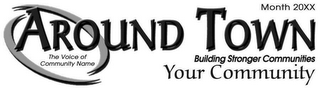 AROUND TOWN BUILDING STRONGER COMMUNITIES logo