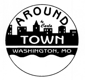 AROUND TOWN BY CARLA WASHINGTON, MO logo
