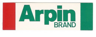 ARPIN BRAND logo