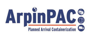 ARPINPAC PLANNED ARRIVAL CONTAINERIZATION logo