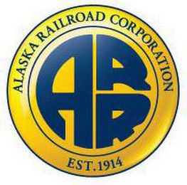 ARR - ALASKA RAILROAD CORPORATION EST. 1914 logo