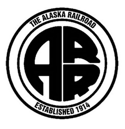 ARR THE ALASKA RAILROAD ESTABLISHED 1914 logo