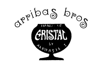 ARRIBAS BROS HAND CUT CRISTAL BY ARRIBAS BROS logo