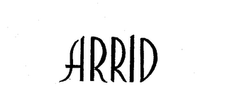 ARRID logo