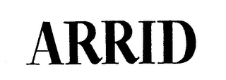 ARRID logo
